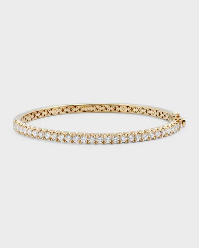 Large Diamond Bangle